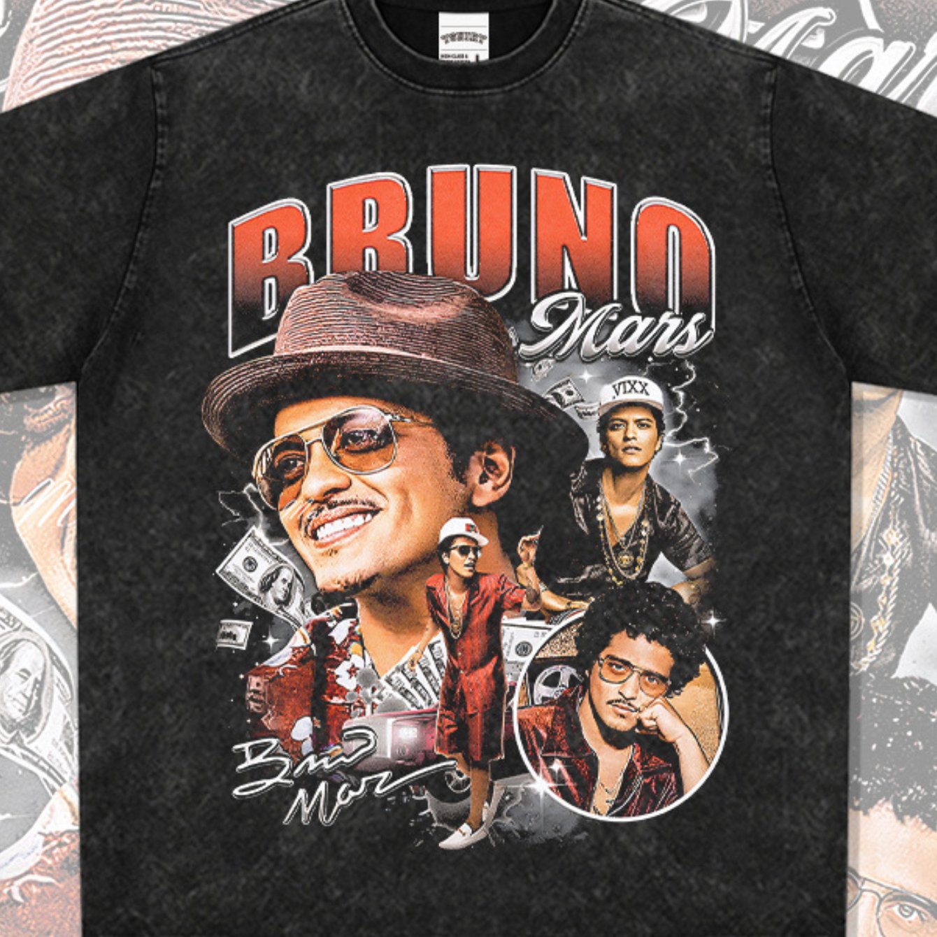 Bruno Mars Graphic Tee